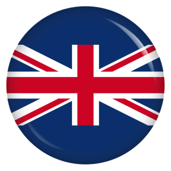 Button England Flagge