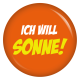 Button Ich will Sonne!