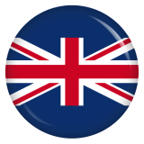 Button England Flagge