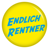 Button Endlich Rentner