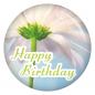Preview: Ansteckbutton Happy Birthday Blume