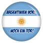 Preview: Ansteckbutton Argentinien vor! Noch ein Tor!