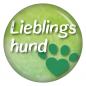 Preview: Lieblingshund Button Anstecker