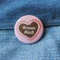 Preview: Ansteckbutton Wasen Madl auf Jeans