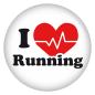 Preview: Ansteckbutton I love Running