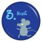 Preview: Ansteckbutton 3. Monat Maus (Tierchen 1)