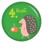 Preview: Ansteckbutton 4. Monat Igel (Tierchen 2)
