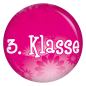 Preview: Ansteckbutton 3. Klasse/ pinkflowers