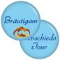 Preview: Ansteckbutton 9 Buttons Set Bräutigam / Abschiedstour