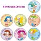 Preview: Ansteckbutton Meerjungfrauen Schwangerschaft-Set