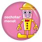 Preview: Ansteckbutton 6. Monat (Roboter)