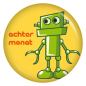Preview: Ansteckbutton Roboter 8. Monat