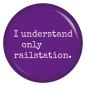 Preview: Ansteckbutton I understand only railstation