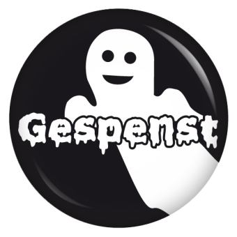 Ansteckbutton Gespenst