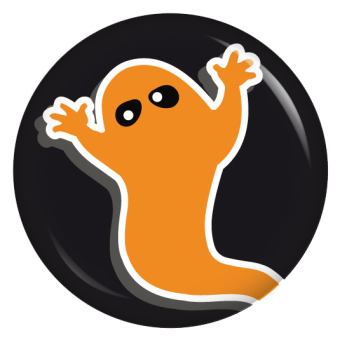 Ansteckbutton Geist