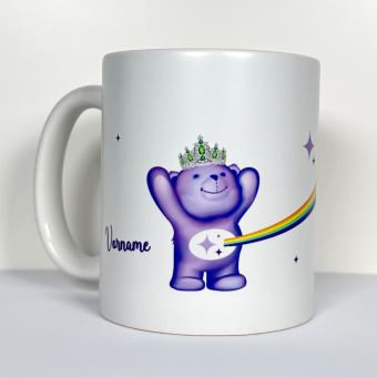 Personalisierte magische Tasse für die Momente mit Krönchen