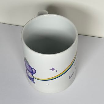Personalisierte magische Tasse für die Momente mit Krönchen