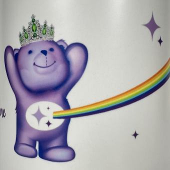 Personalisierte magische Tasse für die Momente mit Krönchen