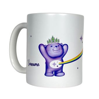 Personalisierte magische Tasse für die Momente mit Krönchen