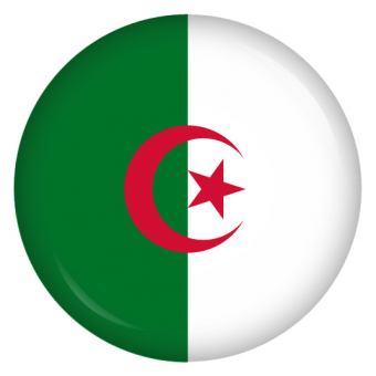 Ansteckbutton Algerien