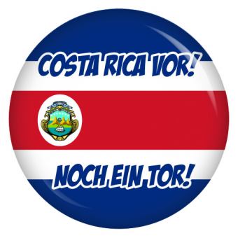 Ansteckbutton Costa Rica vor! Noch ein Tor!