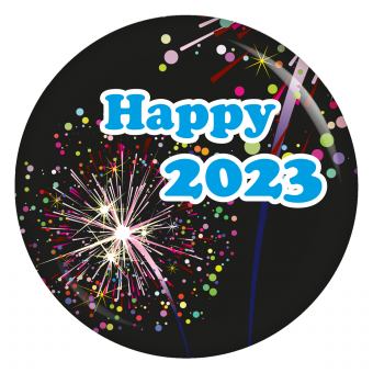Ansteckbutton Happy 2023