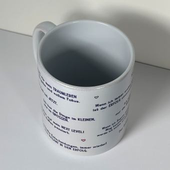 Glitzer-Mindset-Tasse – Dein täglicher Reminder für Fokus, Erfolg & Traumleben