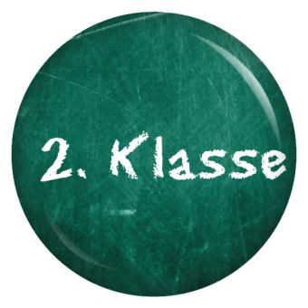 Ansteckbutton 2. Klasse/ Tafel