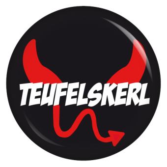 Ansteckbutton Teufelskerl