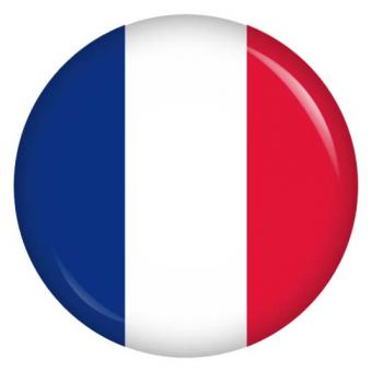 Ansteckbutton Frankreich Flagge