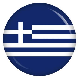 Ansteckbutton Griechenland Flagge
