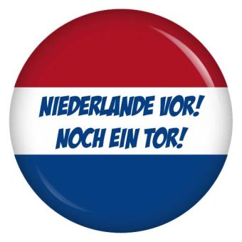 Ansteckbutton Niederlande vor! Noch ein Tor!