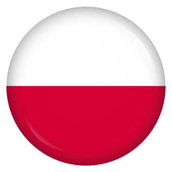 Ansteckbutton Polen Flagge