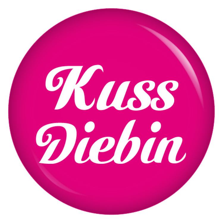 Ansteckbutton Kussdiebin