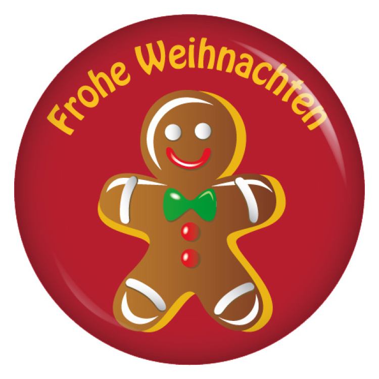 Ansteckbutton Frohe Weihnachten-Set