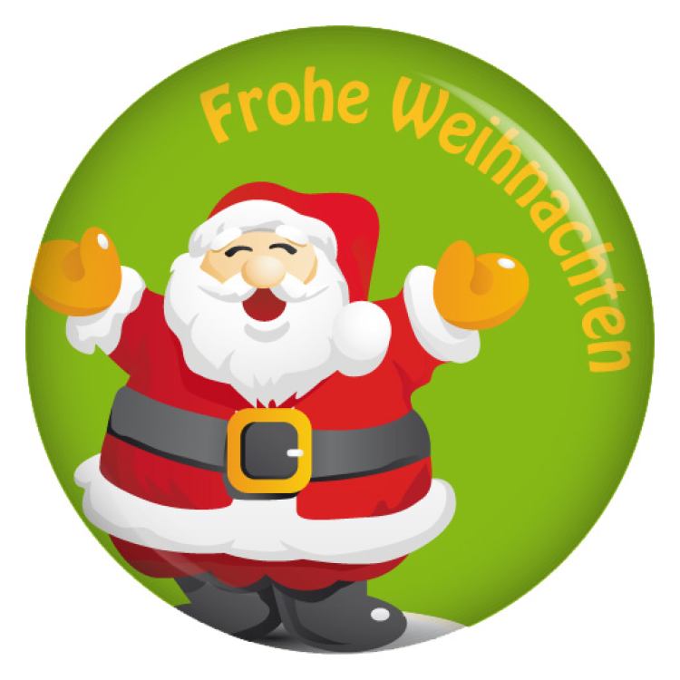 Ansteckbutton Frohe Weihnachten-Set