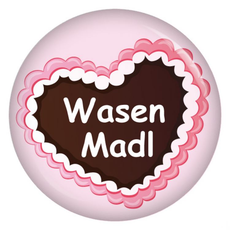 Ansteckbutton Wasen Madl