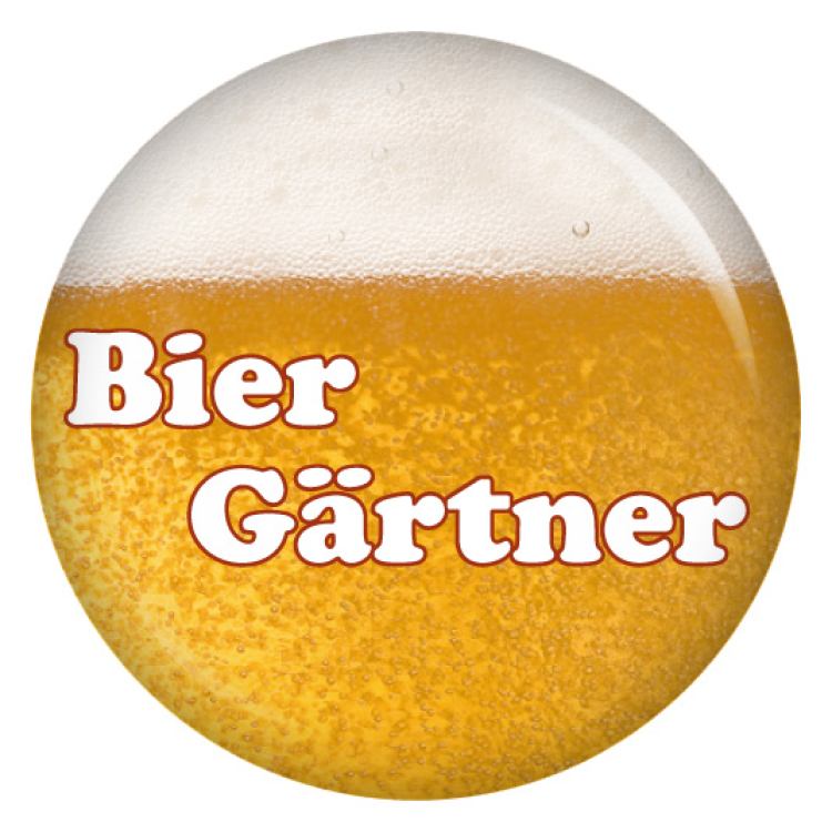 Ansteckbutton Biergärtner