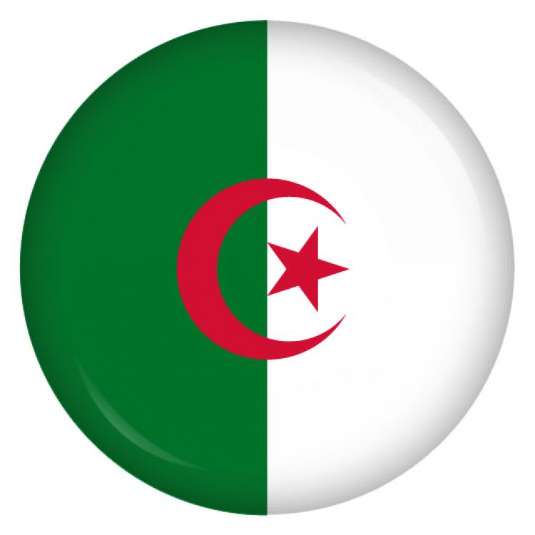 Ansteckbutton Algerien