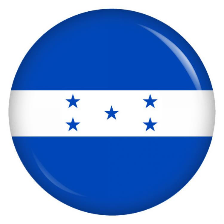 Ansteckbutton Honduras Flagge