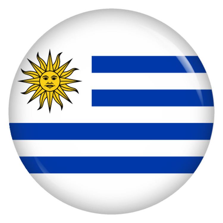 Ansteckbutton Uruguay Flagge