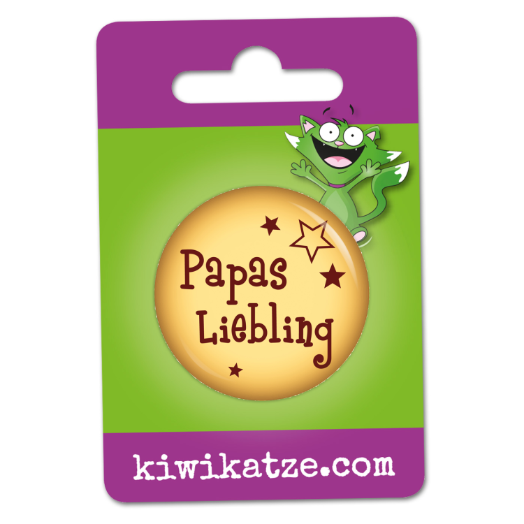 Papas Liebling Button Anstecker