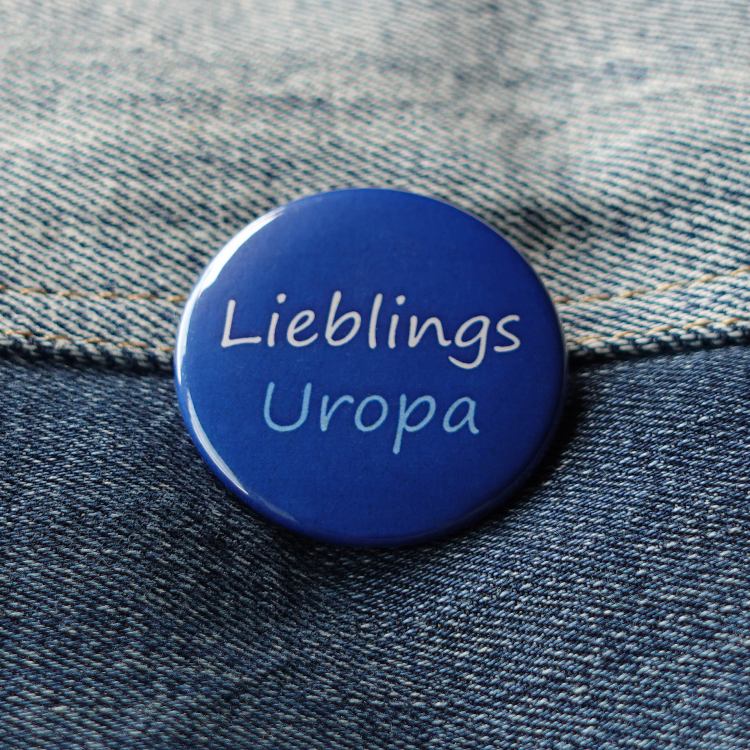 Lieblingsuropa Button Anstecker