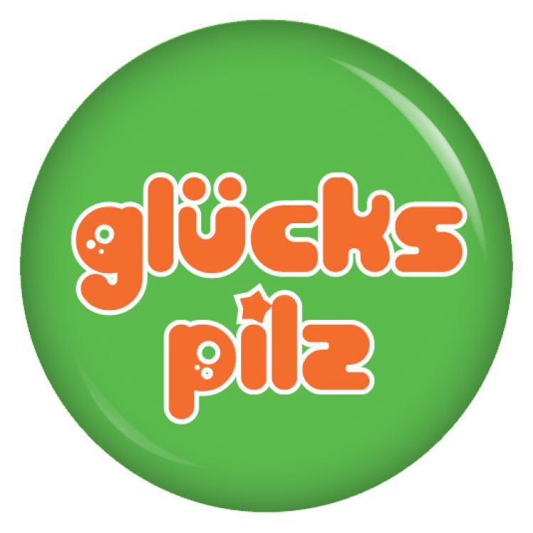 Ansteckbutton Glückspilz