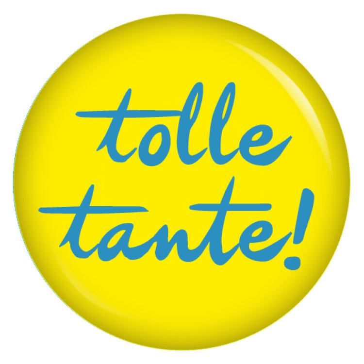 Ansteckbutton tolle Tante