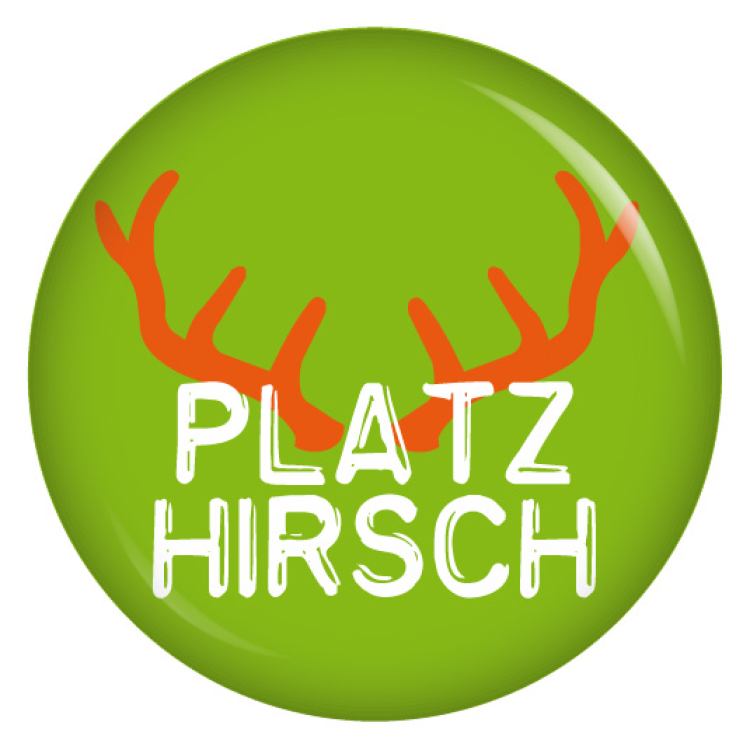 Ansteckbutton Platzhirsch