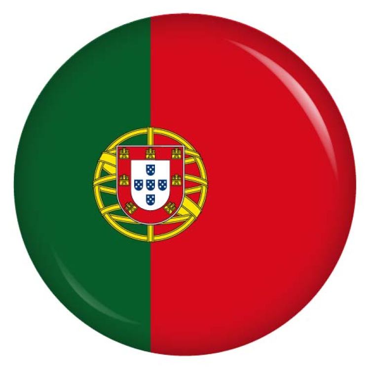 Ansteckbutton Portugal Flagge