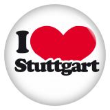 Ansteckbutton I love Stuttgart