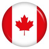 Ansteckbutton Kanada Flagge