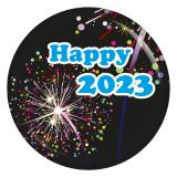 Ansteckbutton Happy 2023